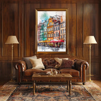 Poland Warsaw Old Town Square Poster
