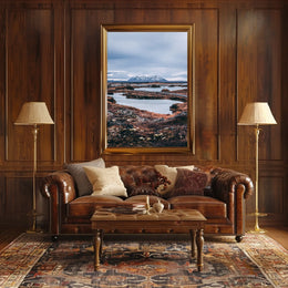 Serene Landscape Of Iceland Poster