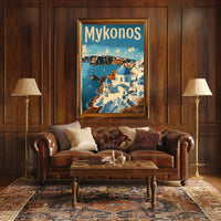 Mykonos Dreamscape Poster