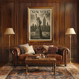 New York Skyline Poster