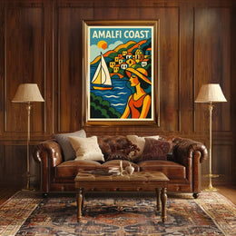 Amalfi Coast Poster