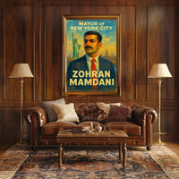 Zohra Mamdani Mayor of New York City Poster