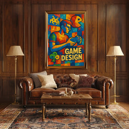 Game Design Artistry Poster