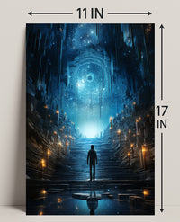 Journey To The Cosmic Abyss Poster