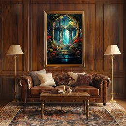 Enchanted Forest Pathway Poster