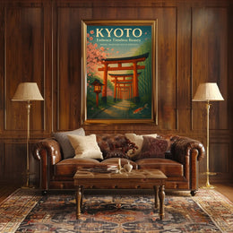 Kyoto Embrace Timeless Beauty Poster