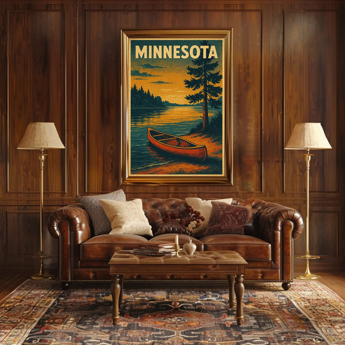 Minnesota Wilderness Poster