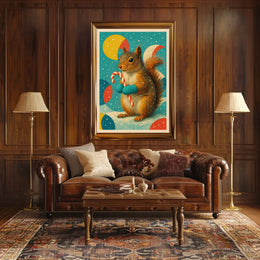 Squirrel Poster