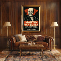 Martin Van Buren 8th President Poster