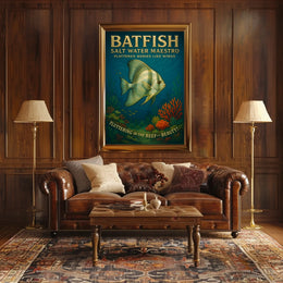 Batfish Salt Water Maestro Poster