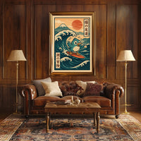 Surfing Adventure Poster