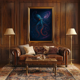 Cosmic Octopus Poster