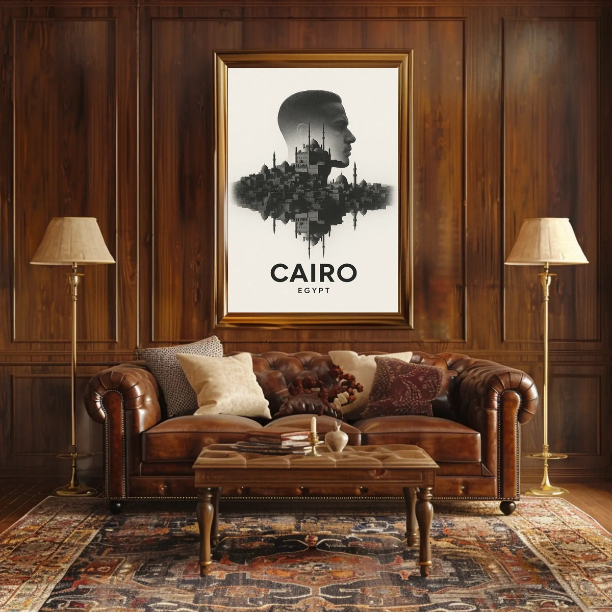 Cairo Reflections Poster