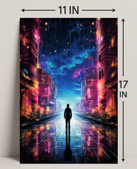 Neon City Dreams Poster