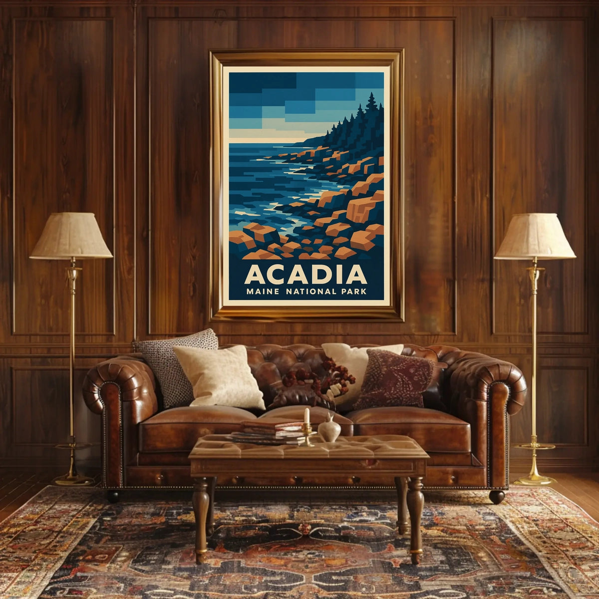 Acadia National Park Poster