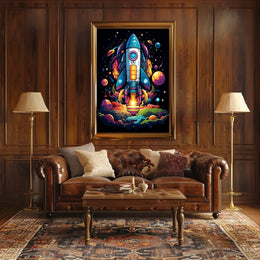 Cosmic Journey Poster