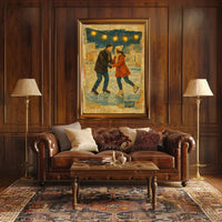 Winter Skating Romance Poster