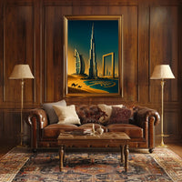 Architectural Wonders Of Dubai Poster