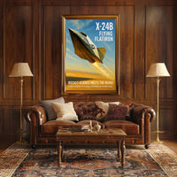 X-24B Flying Flatiron Poster PosterGoat