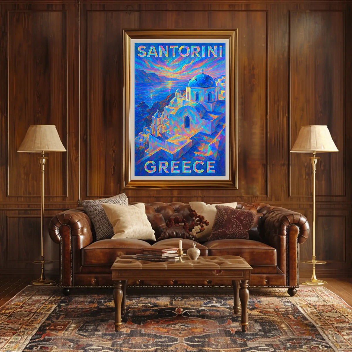 Santorini, Greece Poster