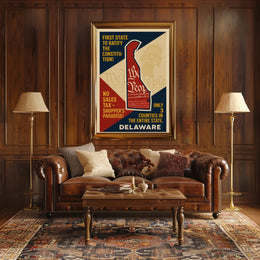 Delaware Constitution Ratification Poster PosterGoat