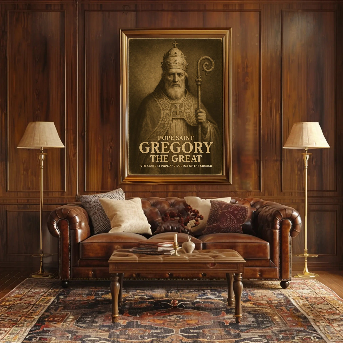 Pope Saint Gregory The Great Poster