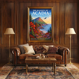 The Majesty of Acadia Poster