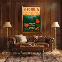 Georgia Heart Of The Southeast Poster