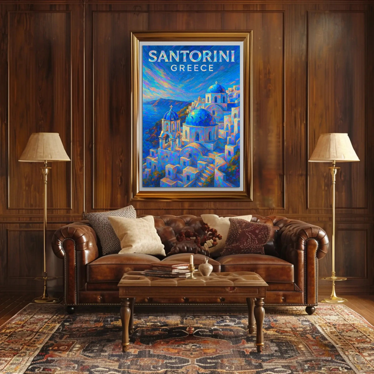 Santorini, Greece Poster