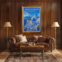 Santorini, Greece Poster