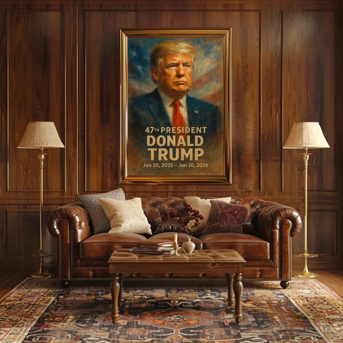 Donald Trump 47Th President Poster