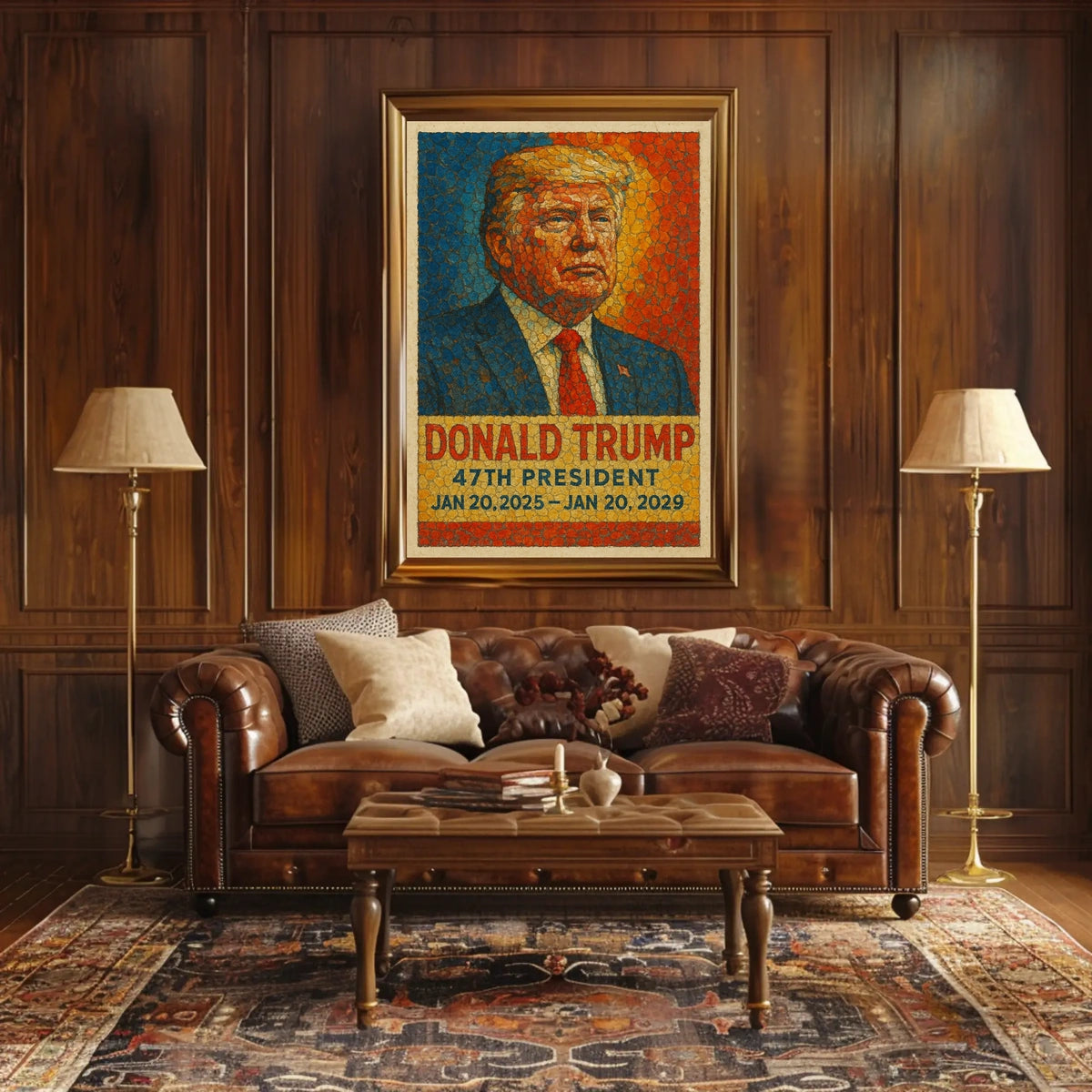 Donald Trump 47th President Poster