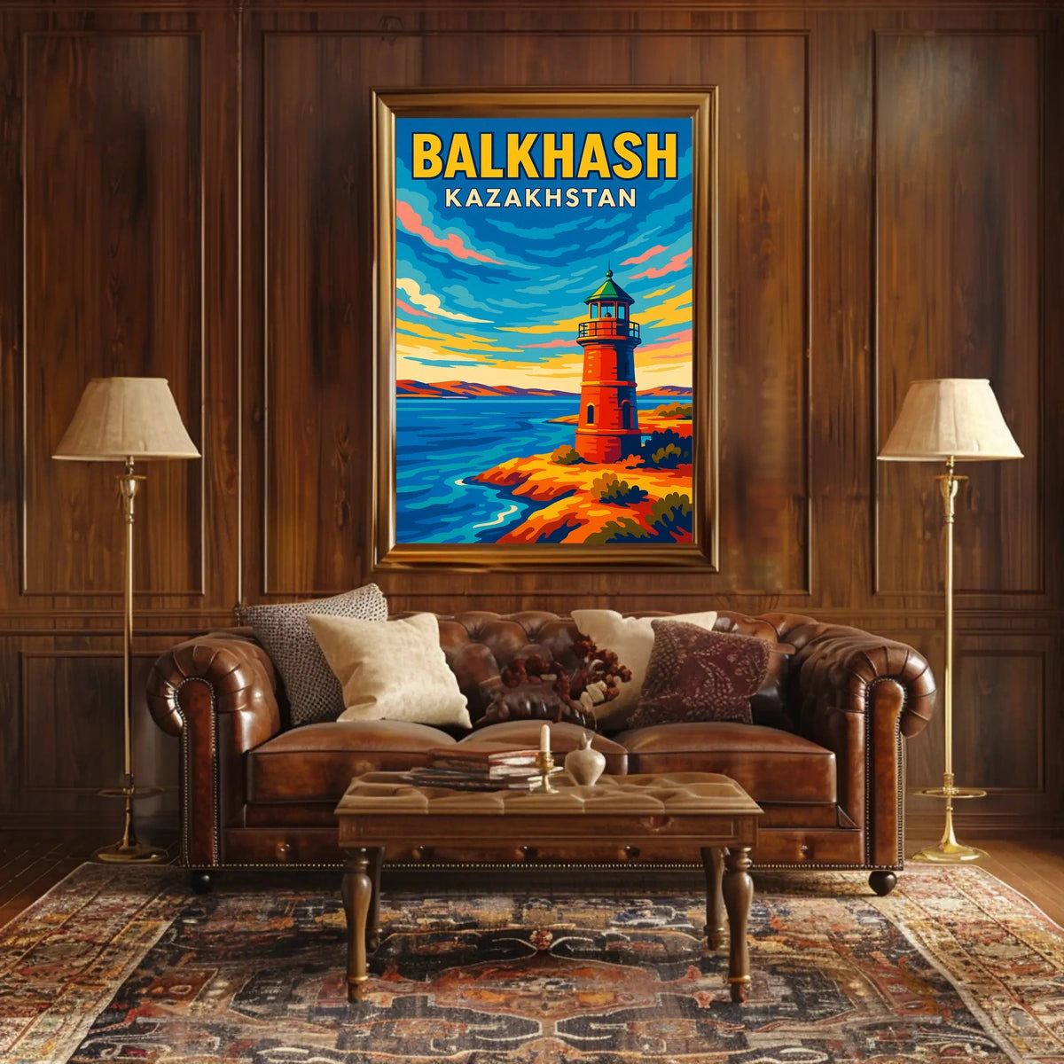 Balkhash, Kazakhstan Poster