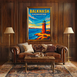 Balkhash, Kazakhstan Poster
