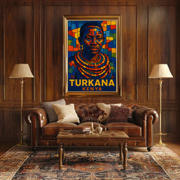 Turkana Kenya Poster