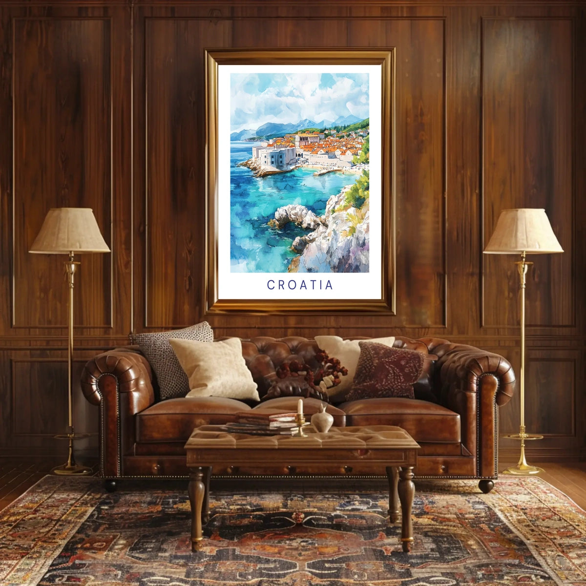 Scenic Croatia Poster