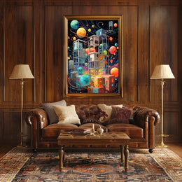 Cosmic Architecture Poster PosterGoat