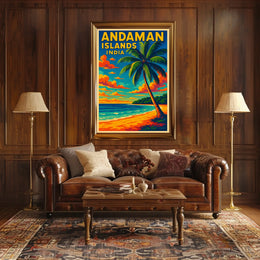 Andaman Islands Tropical Paradise Poster