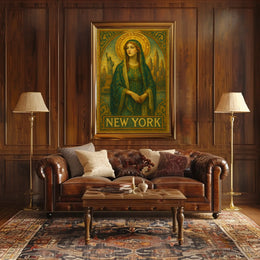 New York Iconic Imagery Poster