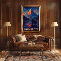 Majestic Minnesota Poster