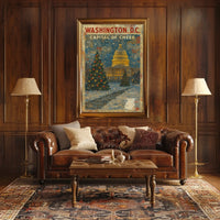 Washington, D.C. Capital Of Cheer Poster