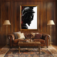 Warrior's Resolve Poster PosterGoat