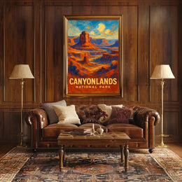 Canyonlands National Park Poster Wall Art Landscape
