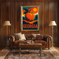 Georgia Peach Poster