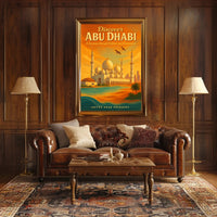 Discover Abu Dhabi Wall Art Print PosterGoat