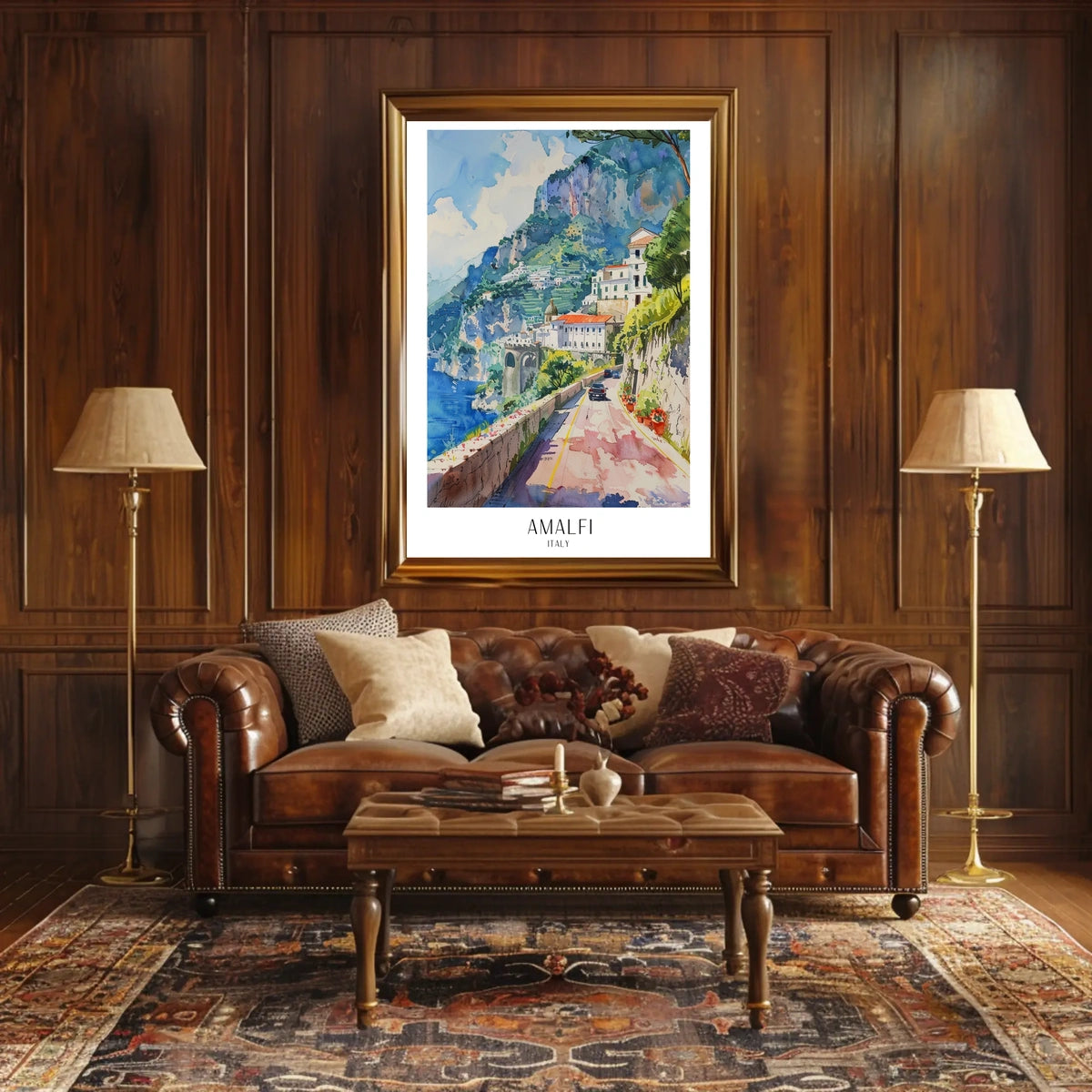 Amalfi Coast Italy Poster