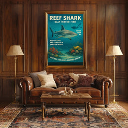 Reef Shark Guardians of the Shallow Reefs Poster