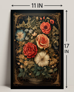 Floral Elegance Poster