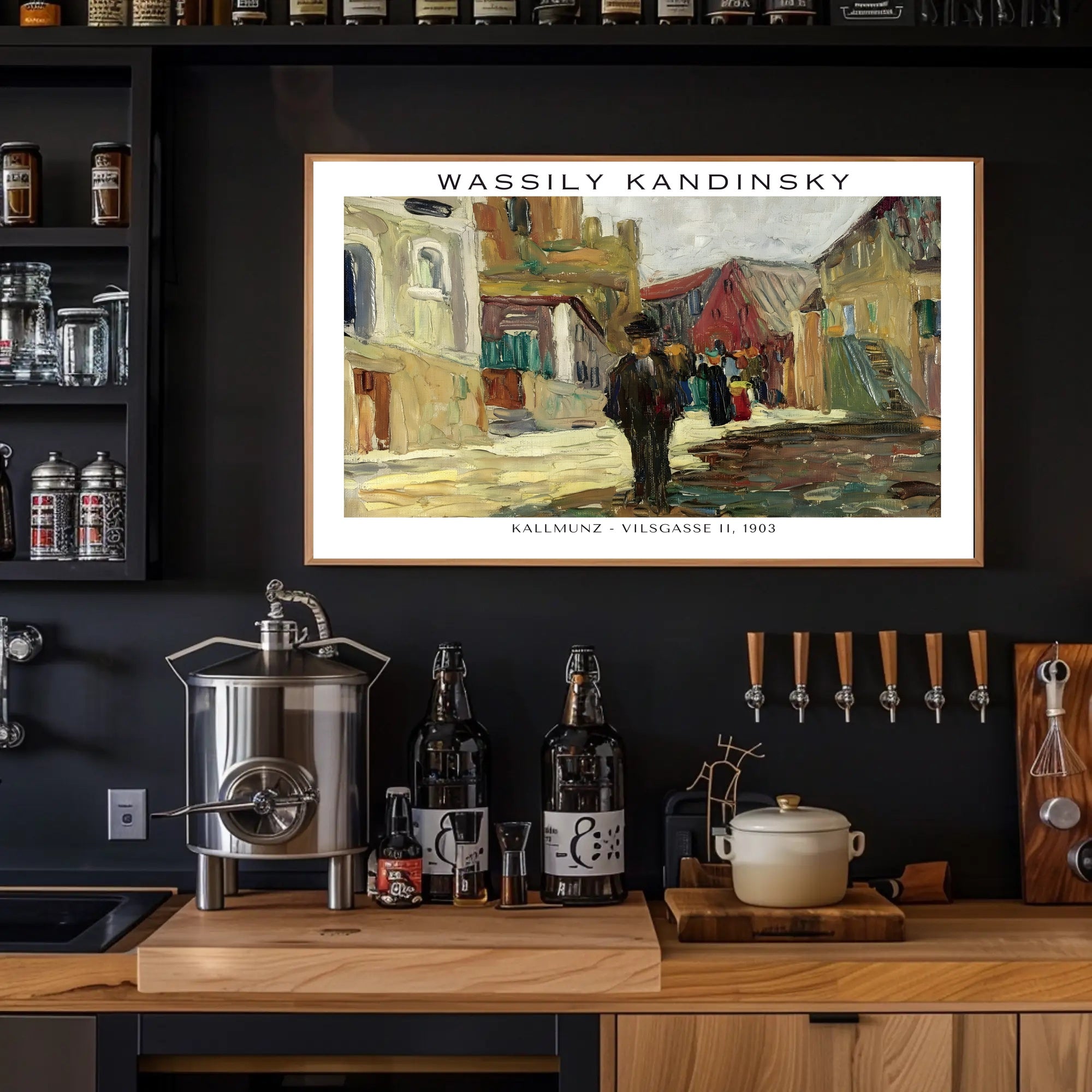 Wassily Kandinsky Kallmunz 1903 Poster