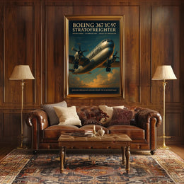 Boeing 367 YC-97 Stratofreighter Poster